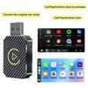 2 In 1 Wireless CarPlay Adapter Android Auto Wireless Adapter Smart Mini Box USB Dongle Plug and Play WiFi Fast Connect