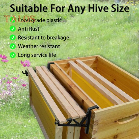 6Pcs Beehive Frame Holders Beekeeping Hive Stand Beehive Inspection Bracket Tool Beekeeping Frame Stand Supplies