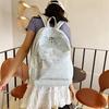 Cute Cartoon Cat Printed Backpack Large Capacity Student Schoolbag Delicate Trendy Girly Bag Portable Travel Bags Gifts