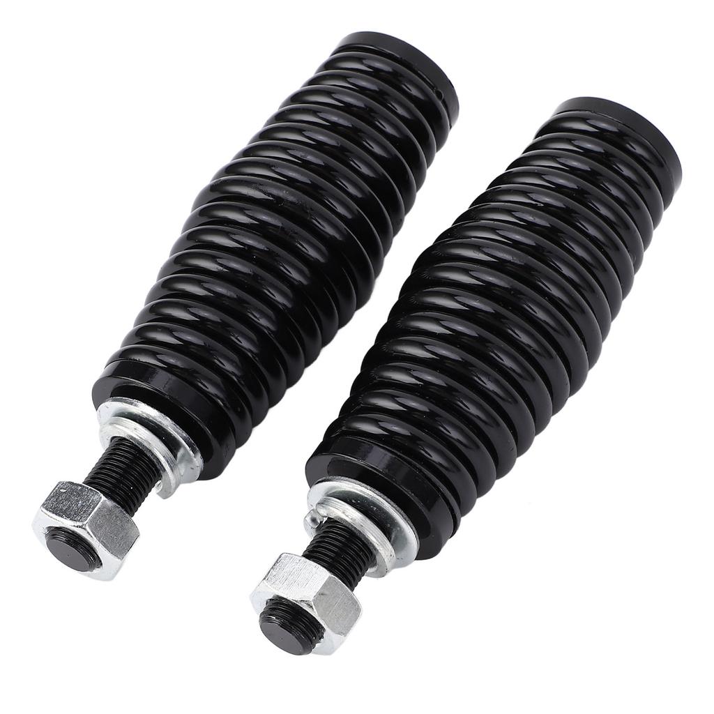2pcs Heavy Duty Antenna Spring Mount M12 Screw 5mm Spring Waterproof Shockproof for LED Whip UTV ATV Off Road