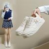 Туфли с толстой подошвой, женские весенние новые студенческие туфли в корейском стиле, модные универсальные однослойные туфли, весенне-осенняя повседневная обувь H232