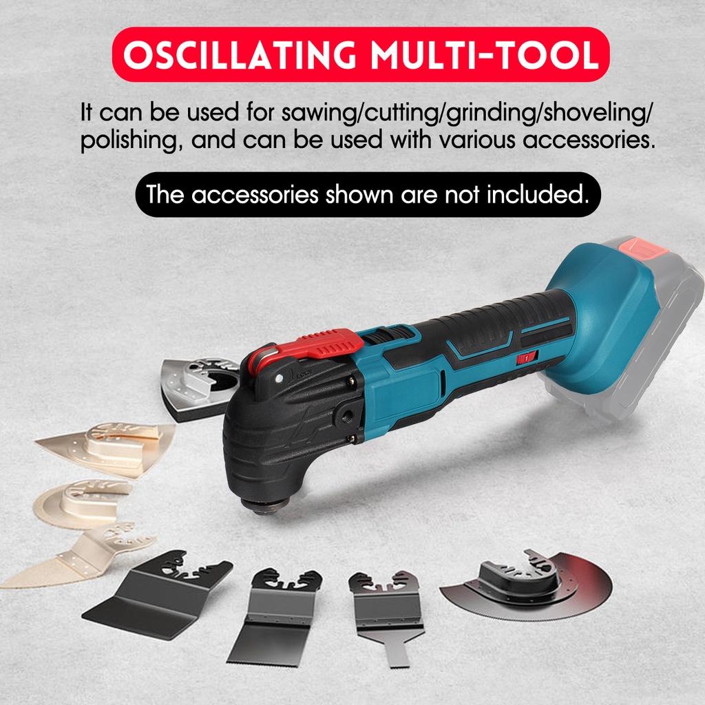 Rechargeable Multifunction Oscillating Multi Tools Electric Trimmer Saws Woodworking Tools for Makita 18V Battery