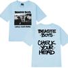 Hip Hop Groups Beastie Boys Check Your Head Album Print T Shirt Unisex Vintage Summer Short Sleeve T-shirts Men Women Cotton Top