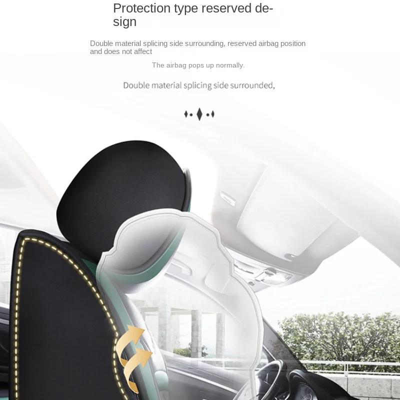 Universal Car Seat Cover for Mercedes All Car Models GLA CLA CLS GLC GLE GLK GLS CLK SLC SL ML GL Auto Accessories Interior