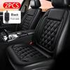 2PCS Car Winter Seat Set Heating 12V Universal Car Driver Heated Seat Cushion Winter Auto Warmer Seat Heating Car Accessories