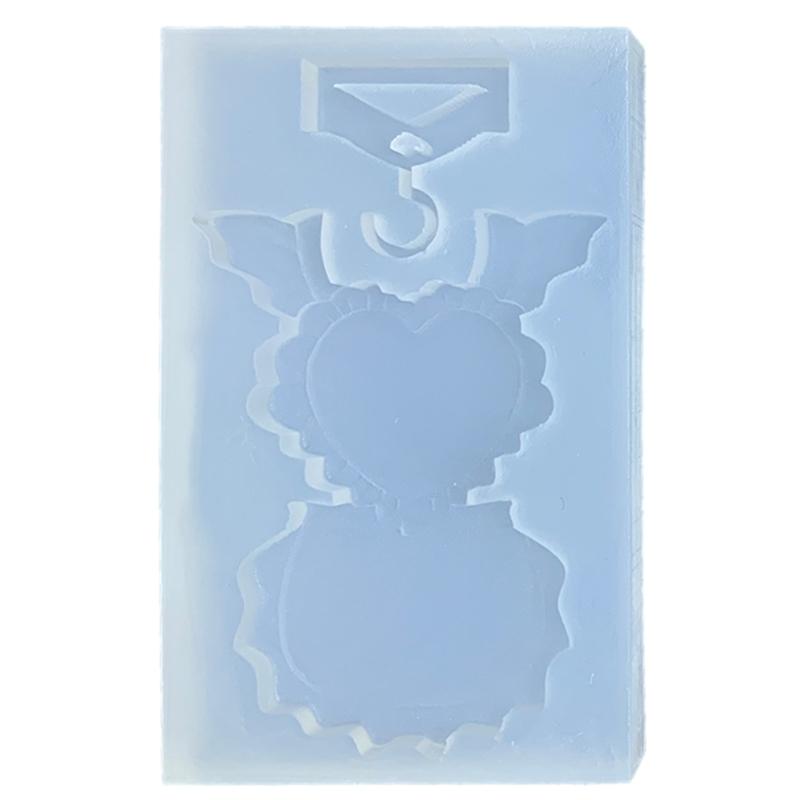 Easy To Clean Ornament Silicone Mold Unique Maid Accessory Crafting Silicone Mold Stylish Party Decors Making Moulds