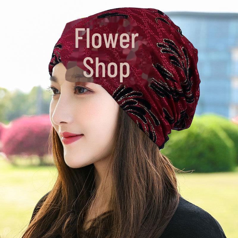 Breathable Cotton Postpartum Cap - Lightweight Headscarf for Summer and Spring