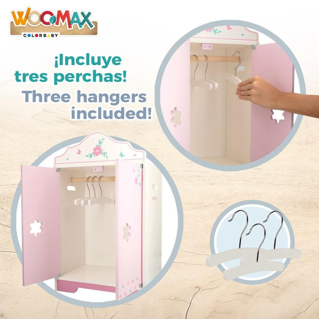 Cupboard Woomax Dolls 34 X 55 X 23 Cm
