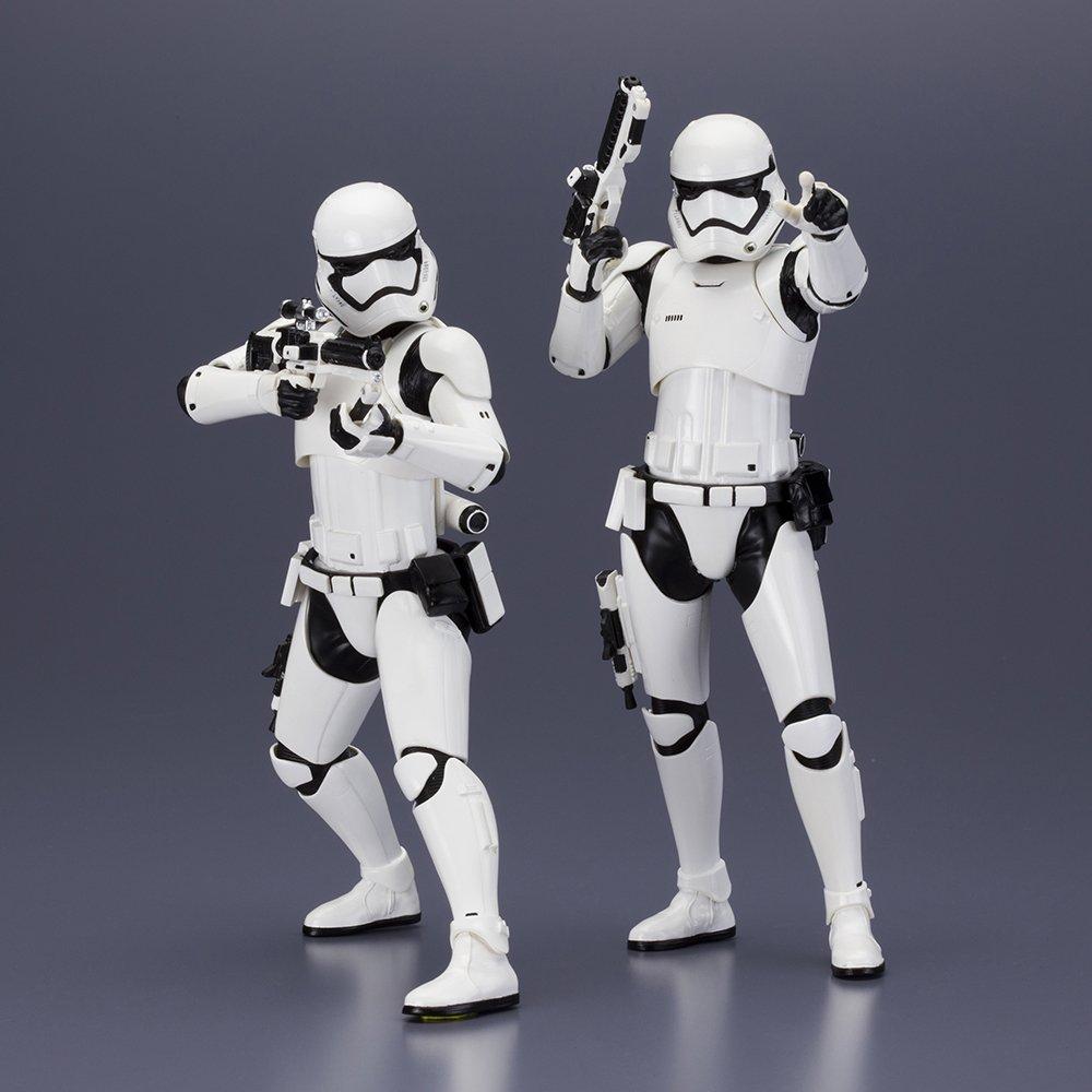 Kotobukiya STAR WARS First Order Stormtrooper Scale PVC Figure ARTFX+ 2-Pack 1/10 Pre-Painted Easy-Assembly