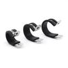 Metal Wiring Hose Clamp Useful Cable Fasteners Rubber Lined Clips  Hardware Electrical Fittings