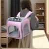 Breathable Pet Carrying Bag Sturdy Cat Outdoor Backpack Pet Outing Backpack Home Use