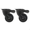 1 Pair Universal Swivel Luggage Suitcase Wheel Replacement Caster A52-Size L