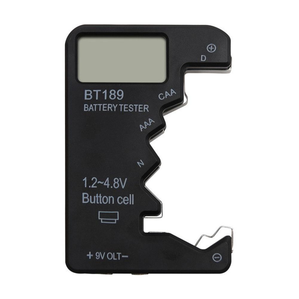 Ultra-small Battery Tester 9V AA AAA Button Cell Universal Household LCD Digital Display Battery Tester Power Bank Detector Tool