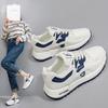 Женские прогулочные кроссовки, повседневные удобные дышащие легкие нескользящие модные туфли, женские кроссовки из искусственной кожи, уличная спортивная обувь для фитнеса