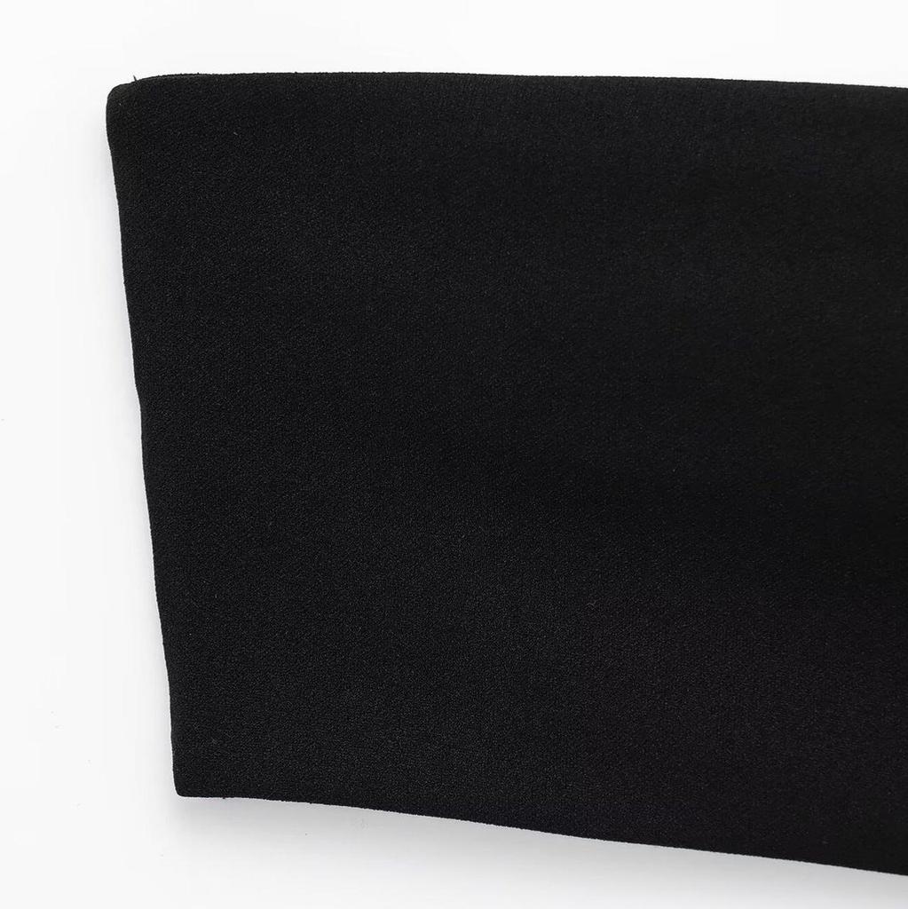 Spring 2025 European & American Style Women's Elastic Bandeau Top & Half Skirt Set