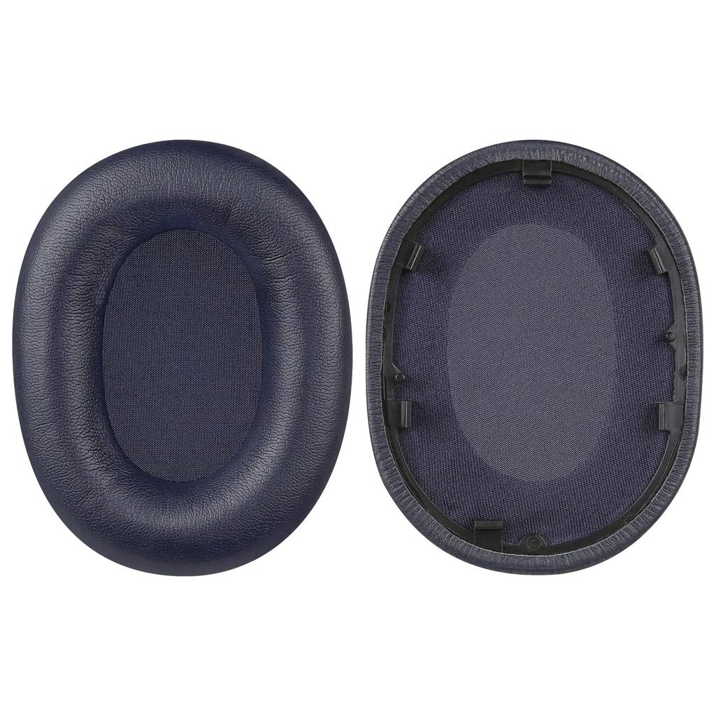 Geekria Ear Pads QuickFit Compatible Pads Compatible with Sony WH1000XM5 Headphones Pads Cups WH-1000XM5, Ear/Ear (Protein Leather/Blue)