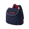MIKI HOUSE Denim Baby Backpack, 10-8201-493, Indigo Blue, for Boys and Girls, Baby, Kids, and Children
