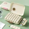 Plastic Pill Box Weekly Drugs Organizer Holder Fashion Pill Organizer Case  Travel Outdoor