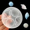 Shell Mold Multi-faceted Decorative Silicone Epoxy Mirror Conch Mould for Home