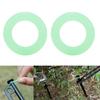 Кольца для палаток, светящиеся в темноте, кольца для гвоздей для навеса палатки, флуоресцентные кольца для кемпинга, светящиеся колышки для палаток, петля