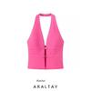 Araltay New Arrival Fashion Style Women's Clothing Fashion All-Match Casual Minimalist Commute Style Halterneck