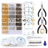 Alloy Metal Jewelry Making Tool Kit - Cross-Border DIY Accessories Set