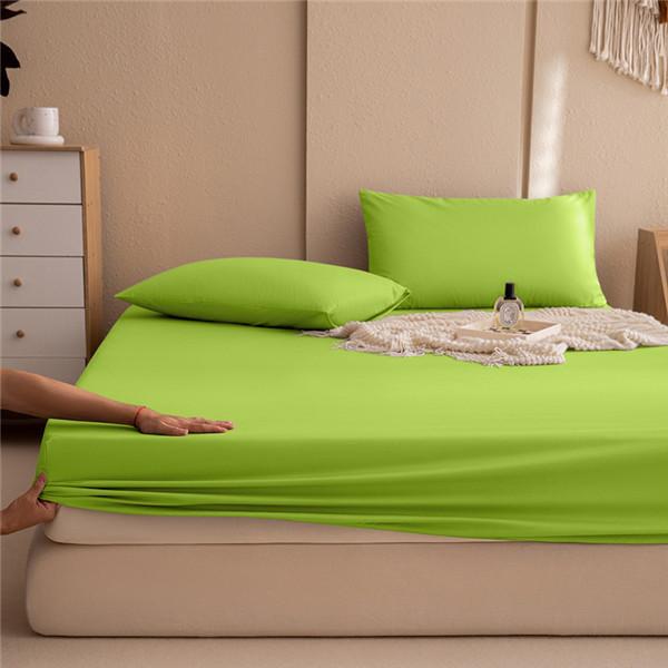 Elastic Band Fitted Bed Sheet Waterproof Bed Mattress Protector Pad Bed Double Couple Bedspread Multi Size Bed Sheet
