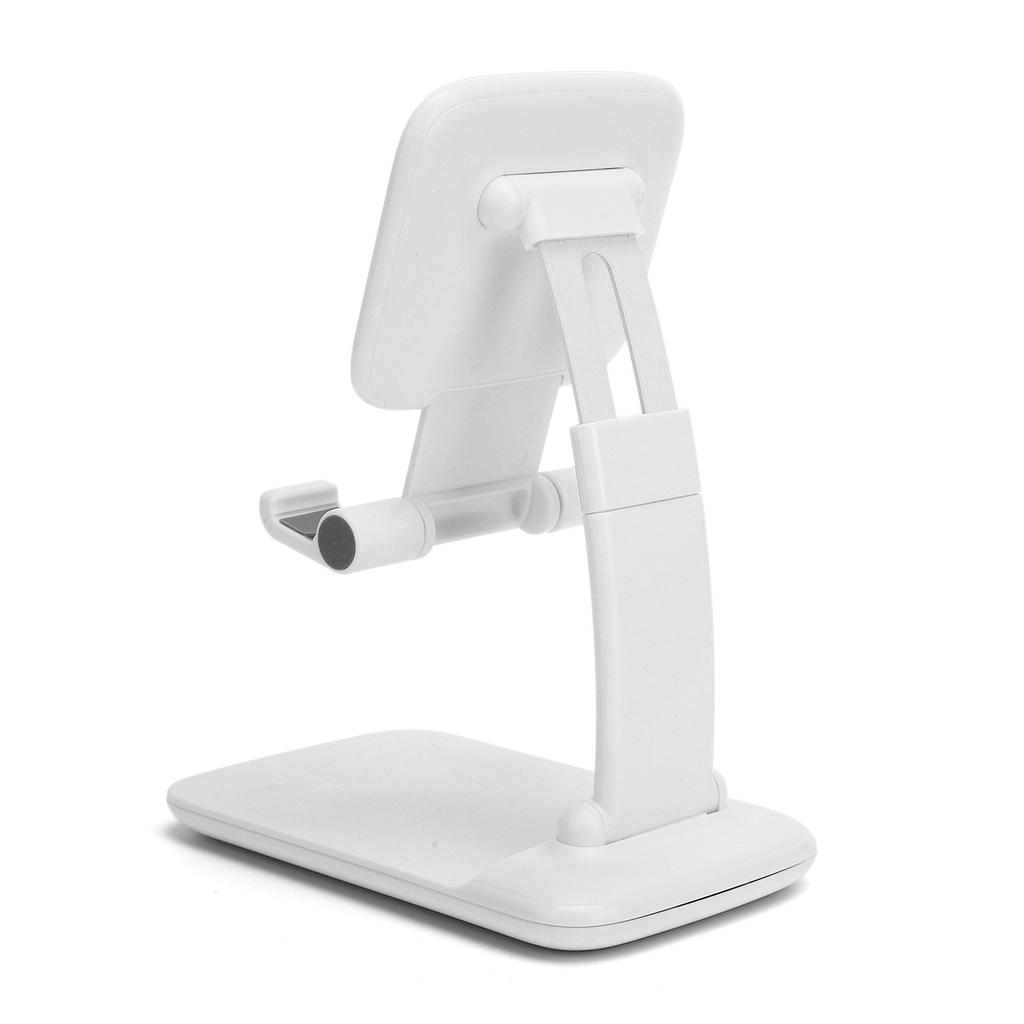 Adjustable Desktop Mobile Phone Tablet Stand Webcast Online Meeting Phone HolderWhite(Plastic)