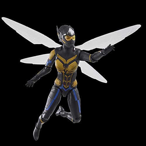 Hasbro Marvel Legends Series Wasp, Ant-Man and the Wasp: Quantumania 6-inch (15cm) Action Figure, Ages 4 and Up, F6574, Authentic