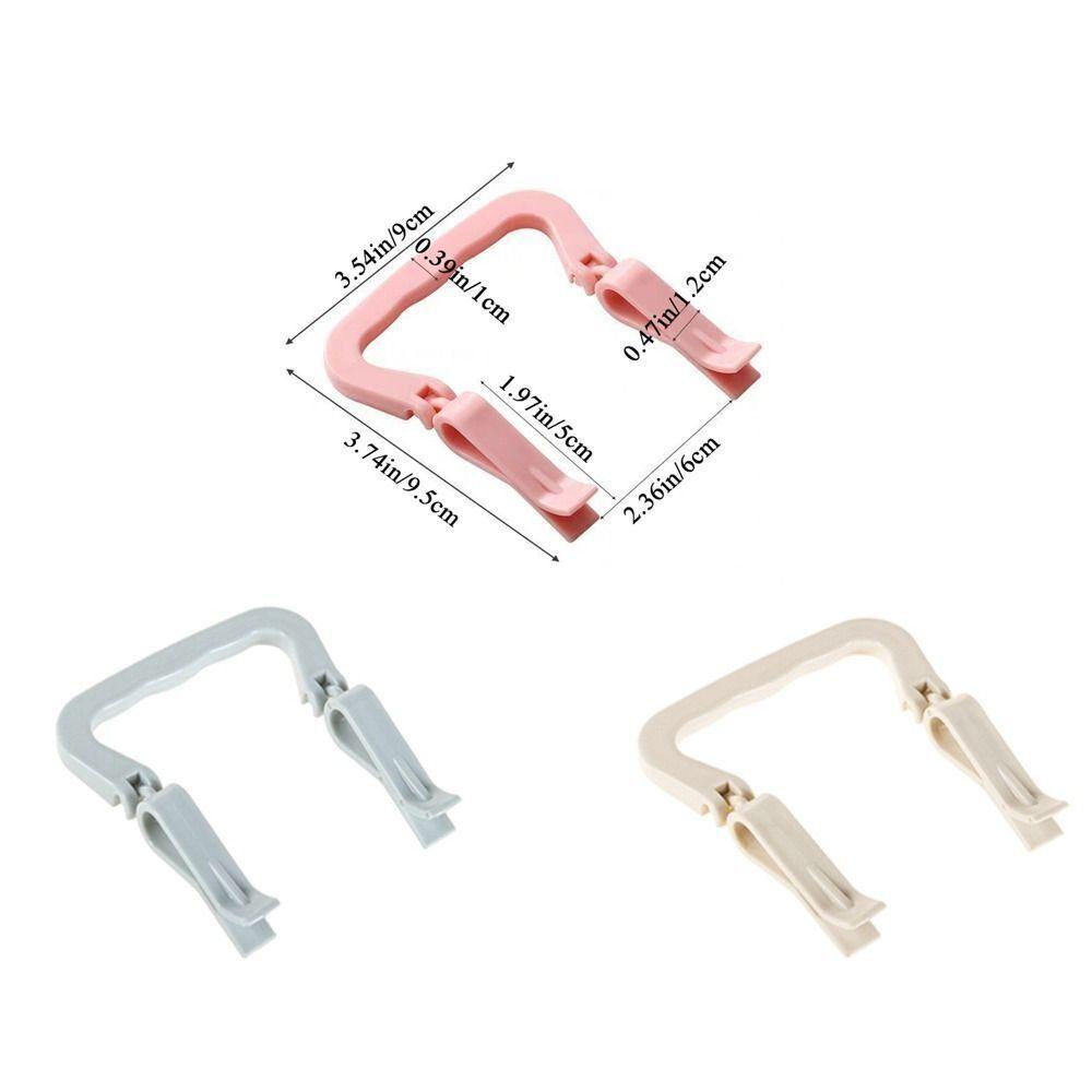 Household Trash Can Edge Clip Non-slip Waste Can Bag Clamp Creativity Garbage Bag Buckle