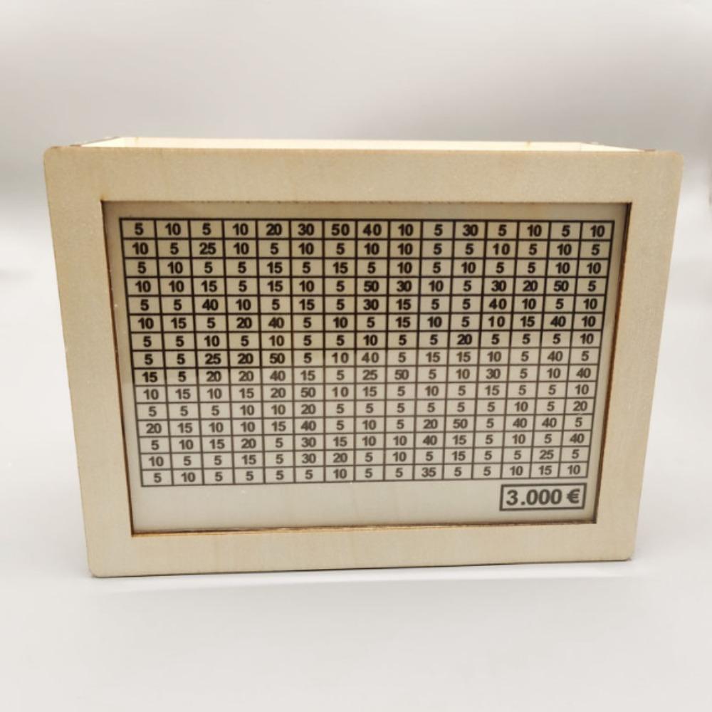 Wooden Money Box Handmade Money Saving Box Home Use Piggy Bank  Helps The Habit of Saving