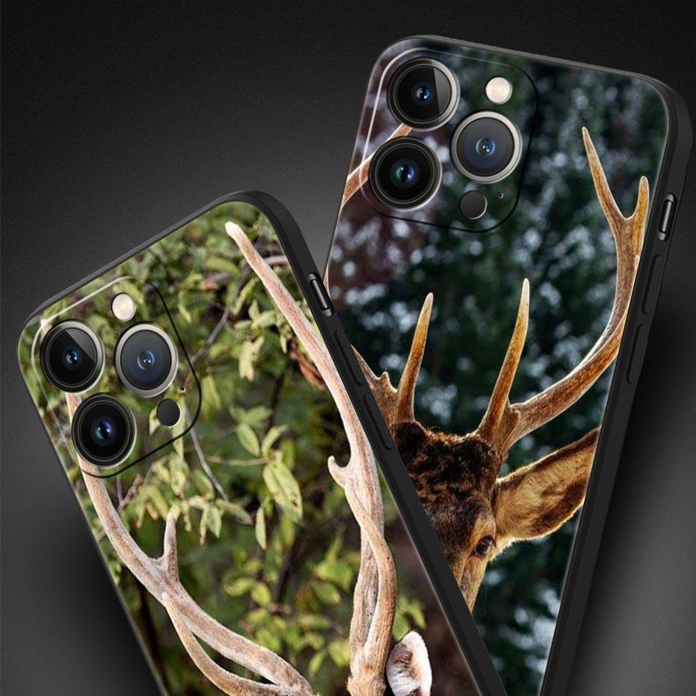 Deer Hunting Camo Phone Case For iPhone Samsung Galaxy Redmi Xiaomi Oppo OnePlus Note S A 7 8 9 10 11 12 13 14 20 21 22 23 53 54 Pro Max Plus Ultra