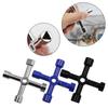 Multi-function Cross Spanner Mini Portable Three Hexagonal Internal Triangle Key Plumber's Spanner Quality Maintenance Tools