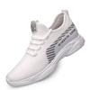 Men's Height Increase 10cm Flying Woven Breathable Sports Shoes Inner Height Increase Men's Shoes 8 Height Increase Casual Board Shoes Tide
