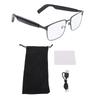 Smart AI Translation Bluetooth Glasses Support 100+ Languages Real Time Translation Built In Mic Speaker for Music