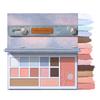 PERFECT DIARY Denim Style Eyeshadow Designer Eyes Cheek Palette Cool & (02 Pink)