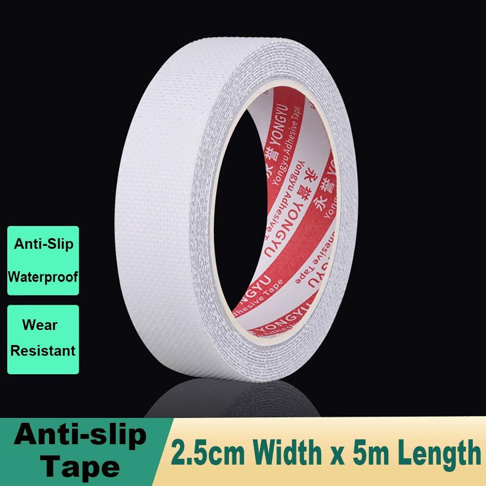 5m/Roll Strong Adhesive Anti-slip Tape Floor Stairs Grip Sticker Rubber PEVA Tape