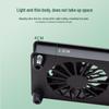 Yuzhuxun Ultra-Thin Dual Fan Laptop Cooling Pad