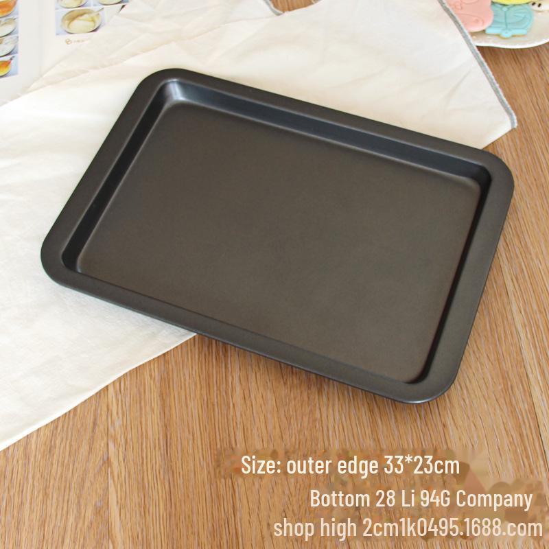 Heavy Duty Non-Stick Steel Baking Pan with Snowflake Mold for Cake, Biscuits, and Nougat