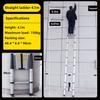 Aluminum Alloy Telescopic Ladder Portable Engineering Ladder Household Single Side Expansion Ladder