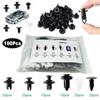 Universally Auto Fastener Clip 50-100pcs Car Body Push Retainer Pin Rivet Bumper Door Trim Panel Retainer Fastener Kit Car
