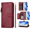 Flip Case for Oneplus 1+ Nord 2T CE 2 3 4 Lite 5G Leather Wallet Cover Card Slot Bag Zipper Casing