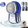 Mini Electric Shaver with Digital Display for Men Portable Lightweight Washable Rechargeable Cordless Electric Face Beard Trimmer Razor