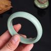 Gift for Women Men Wedding Charm Jewelry Green Jade Bracelet Natural Stone Bangle Emeral Jewelry