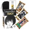 Kancharo 78-Card Tarot Card Set [Valentina Tarot] Includes Japanese Tarot Card Instructions & Pouch (Authentic)