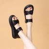 Bag Heel Sandals Women's Outer Wear Summer Soft-soled Casual Beach Shoes Two Wear Comfortable Non-slip Women's Shoes