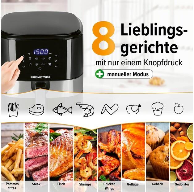 Gourmetmaxx Digital Deep Fryer (10407)