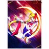 Classic Anime Sailor Moon Poster White Coated Paper Cartoon  Girl Poster Wall Stickers Home Room Bar Decoration Art Painting
