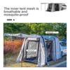 Portable Camping Car Tent Waterproof Inflatable SUV Tents PU2000 Car Tail Tent For 3-4 People Auto Outdoor Accessories