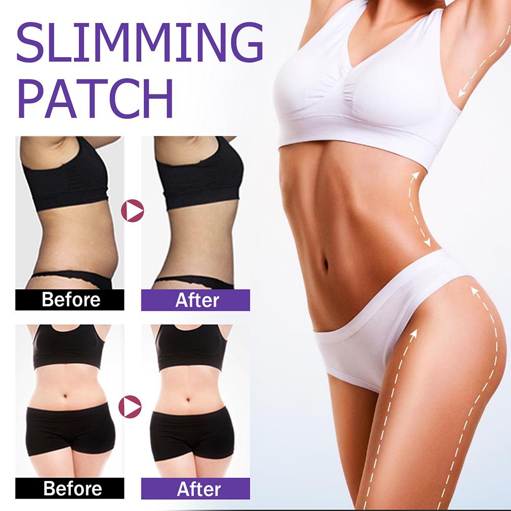 30Pcs Slimming Patches Weight Loss Patches Firming Fat Burning Sticker for Beer Belly Buckets Waist